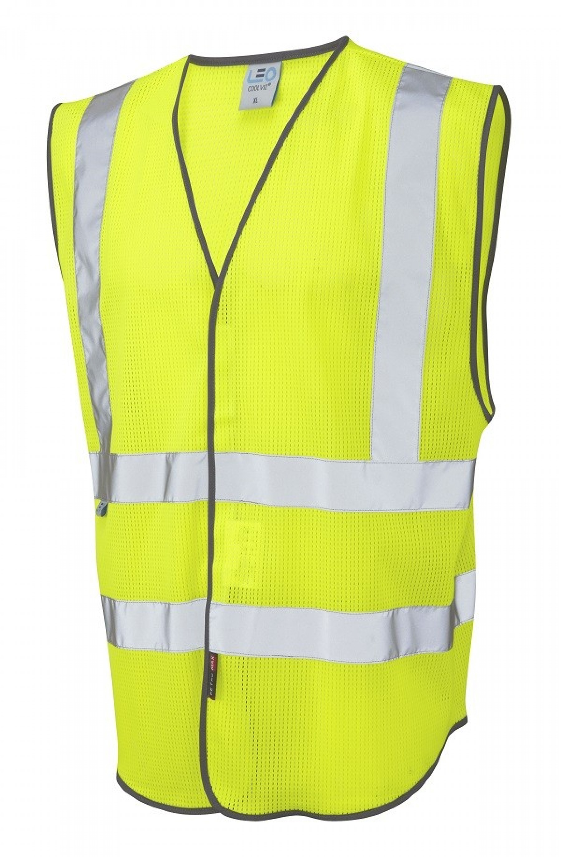 Reflective mesh store vest