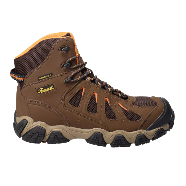 Buy Thorogood WATERPROOF – 6″ BROWN SAFETY TOE HIKER | Footwear, Gents ...